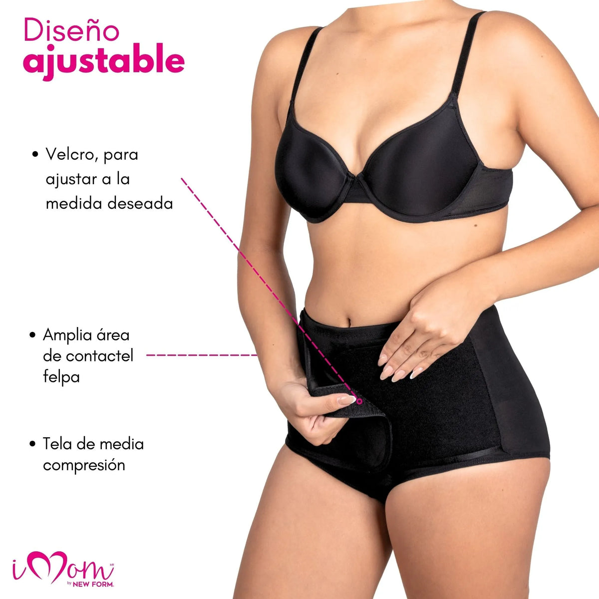 New Form - iMom – Panty Fajas Postparto Cesárea Vientre Ajustable