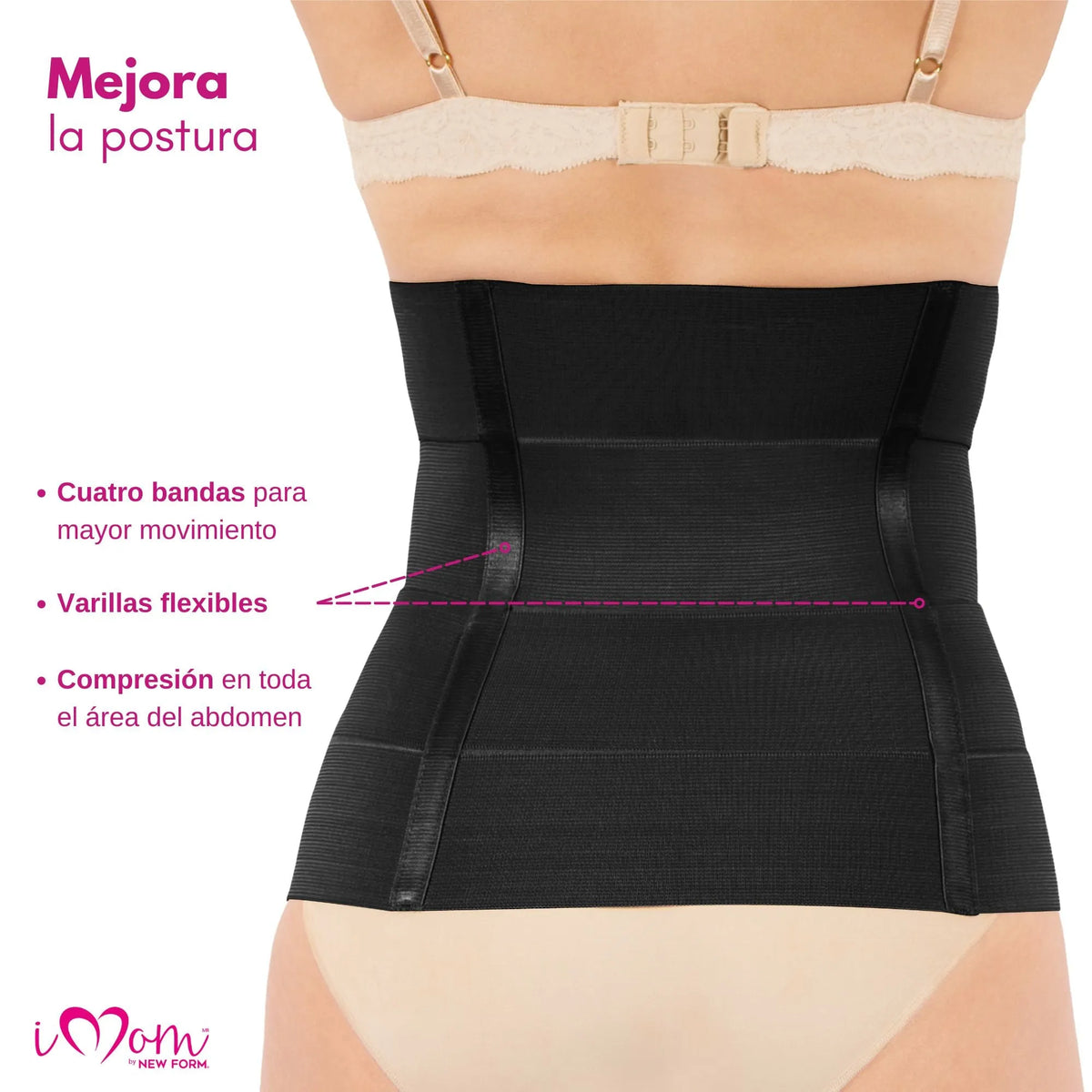 New Form Faja Postparto Y PostCirugia Envolvente Larga Abdomen Completo