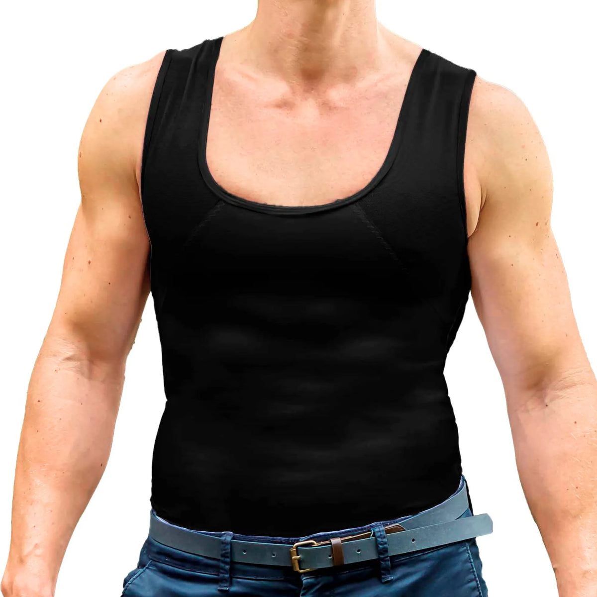 NEW FORM - Faja Para Hombre Chaleco Modelador Y Corrector De Postura. Modelo 701