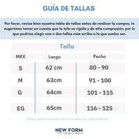 NEW FORM - Faja Para Hombre Chaleco Modelador Y Corrector De Postura. Modelo 701