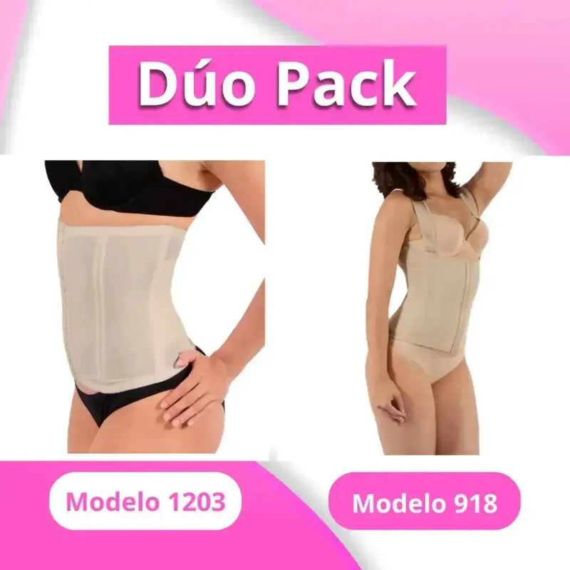 DÚO PACK4  MODELO 1203 + 918, Fajasymas