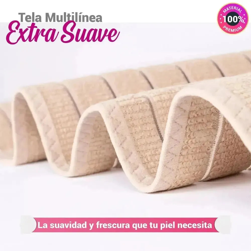 For Moms Faja Envolvente Alta Postparto Y PostCirugia Con Tela Multilineal, Fajasymas