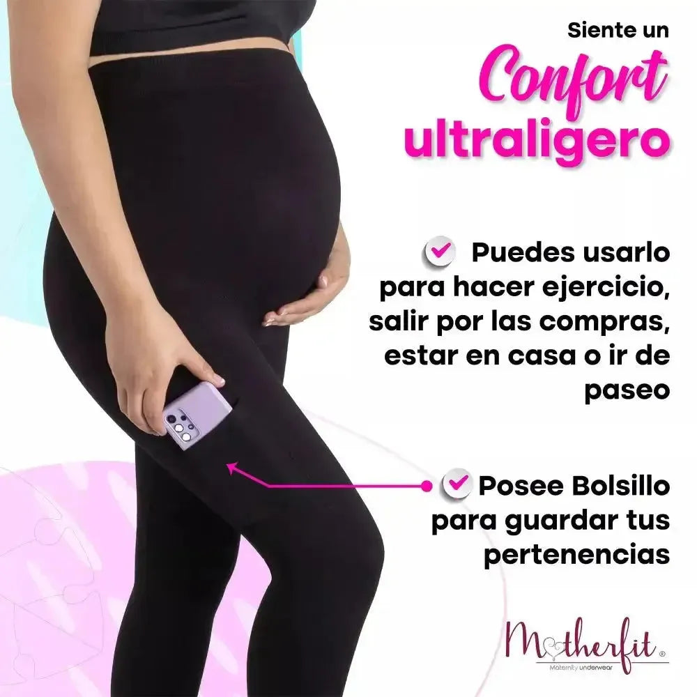 Leggins para embarazada Motherfit, Fajasymas