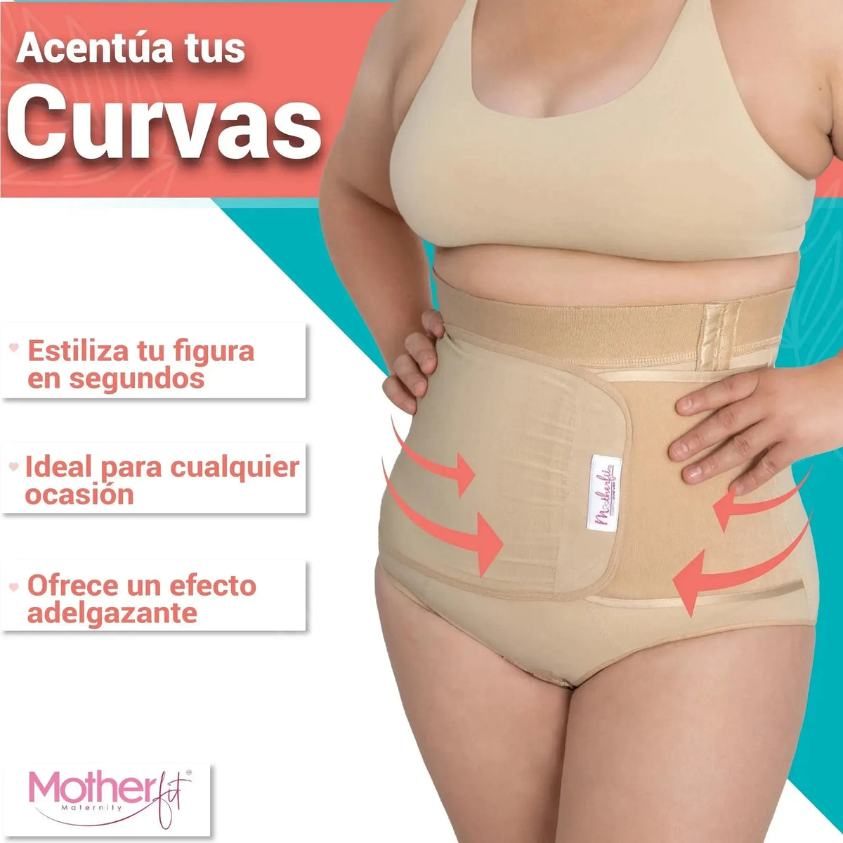 MOTHERFIT Fajas postparto de cintura alta - Fajasymas