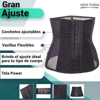 New Form Faja Moldeadora Cinturilla Control Con Tela Stretch Suave, Fajasymas