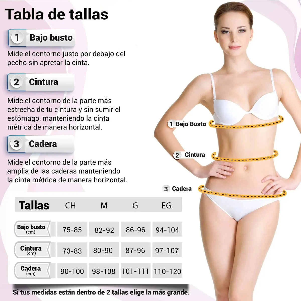 New Look Body Cinturilla Ultra Control Con Tela Suave De Alta Compresión - Fajasymas