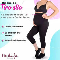 Capri para embarazadas Motherfit. Modelo 9003 - Fajasymas