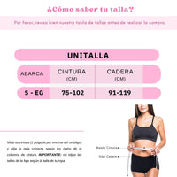 Faja Post Parto Alta Color Nude y Negro . New Form Imom. Modelo 1108 - Fajasymas