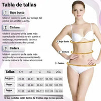 Faja Postparto Alta y Postcirugía 4B Con Tela De Alta Compresión Color Blanco. Modelo 577 - Fajasymas