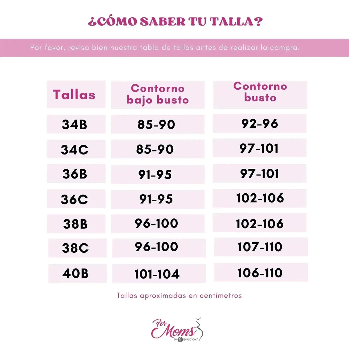 FOR MOMS - Bra de Lactancia con Refuerzo en la Espalda Sin Varilla - Fajasymas