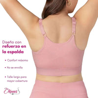 FOR MOMS - Bra de Lactancia con Refuerzo en la Espalda Sin Varilla - Fajasymas