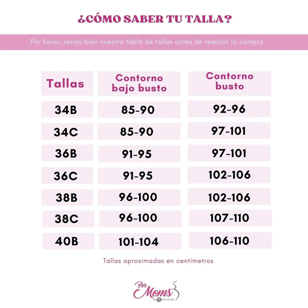 FOR MOMS - Bra de Lactancia sin Varilla - Fajasymas