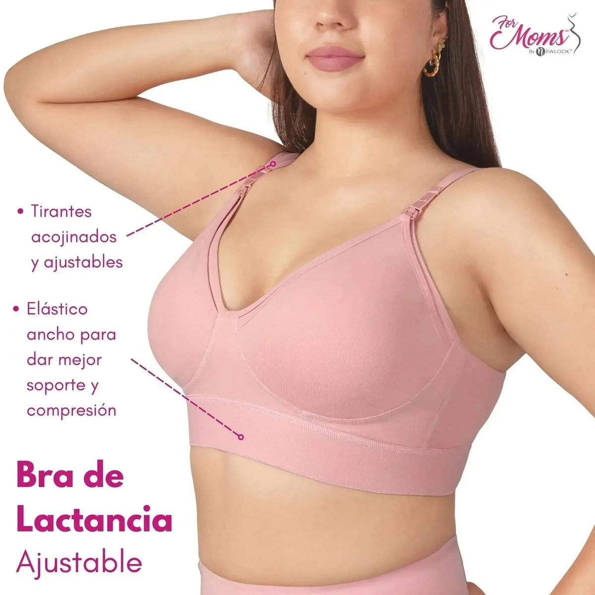 FOR MOMS - Bra de Lactancia sin Varilla - Fajasymas