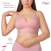 FOR MOMS - Bra de Lactancia sin Varilla - Fajasymas