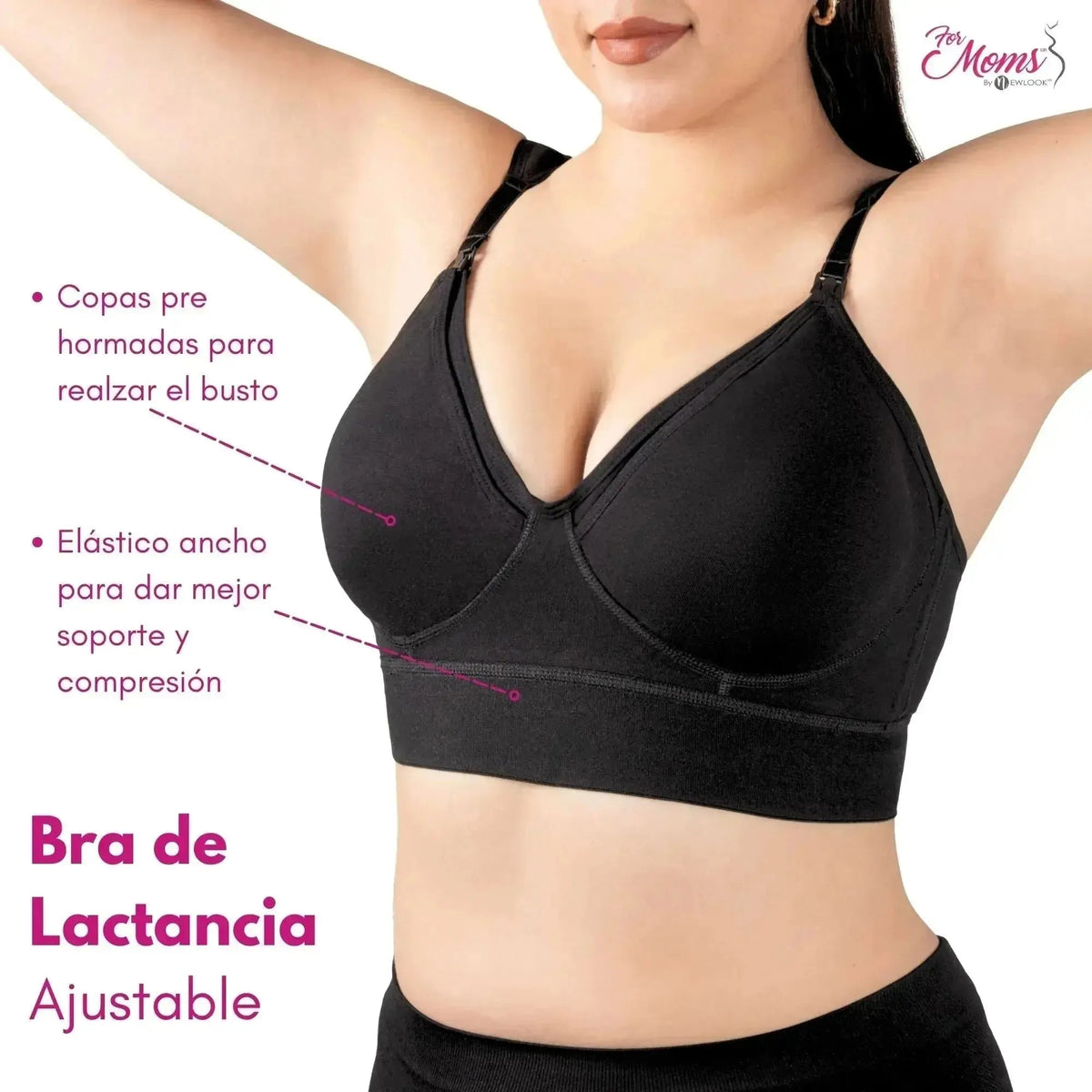 FOR MOMS - Bra de Lactancia sin Varilla. Modelo 507 - Fajasymas