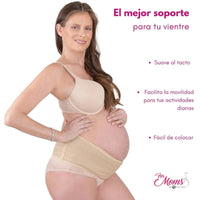 FOR MOMS - Cinturón Para Embarazadas Soporte Maternal. Modelo 581 - Fajasymas