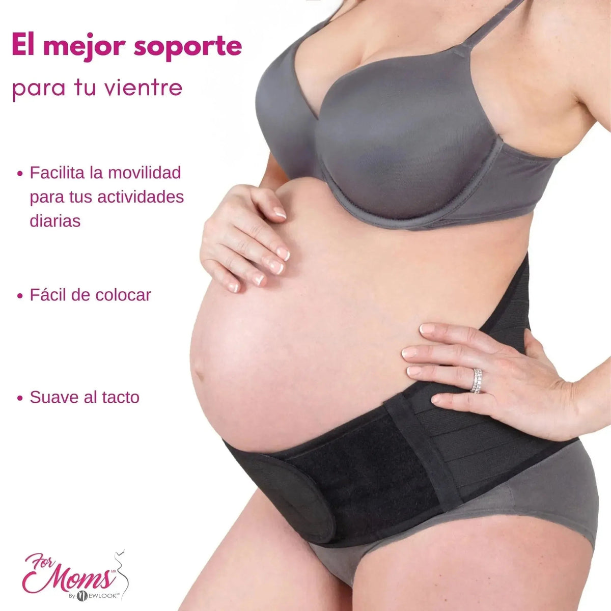 FOR MOMS - Cinturón Para Embarazadas Soporte Maternal. Modelo 581 - Fajasymas