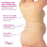 For Moms Faja Para Embarazo Tipo Chaleco Con Soporte Espalda - Fajasymas
