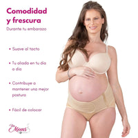 FOR MOMS - Panty Cinturón Maternal Para Embarazadas. Modelo 582 - Fajasymas