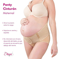 FOR MOMS - Panty Cinturón Maternal Para Embarazadas. Modelo 582 - Fajasymas