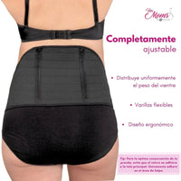 FOR MOMS - Panty Cinturón Maternal Para Embarazadas. Modelo 582 - Fajasymas