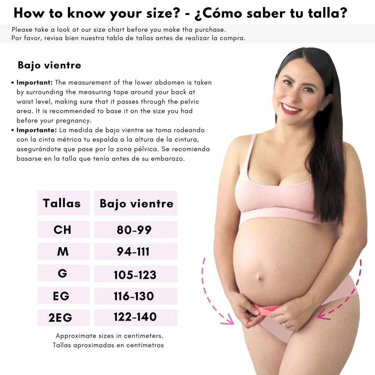 FOR MOMS - Panty Cinturón Maternal Para Embarazadas. Modelo 582 - Fajasymas