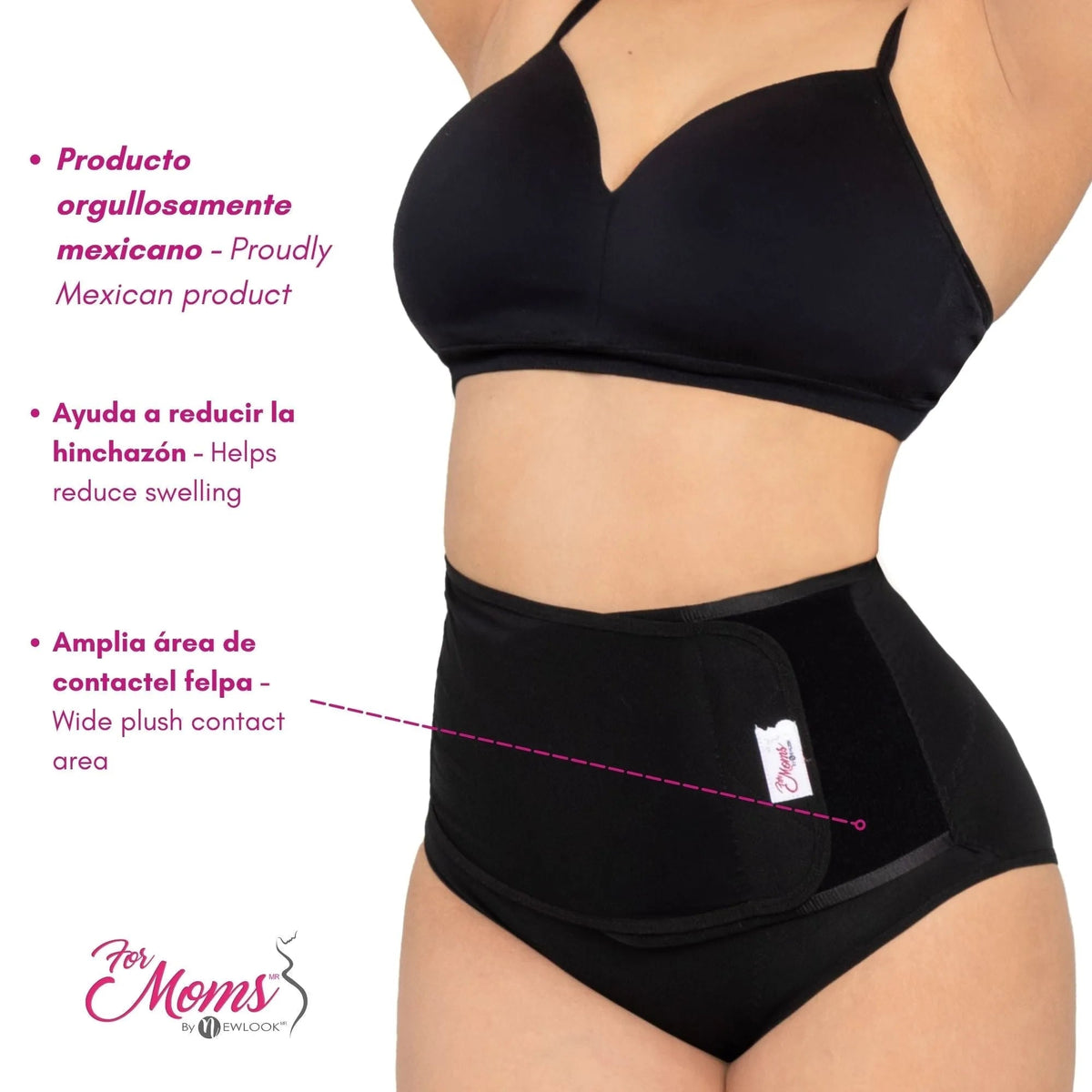 FOR MOMS - Panty Faja Postparto Corta Calzon. Modelo 575 - Fajasymas