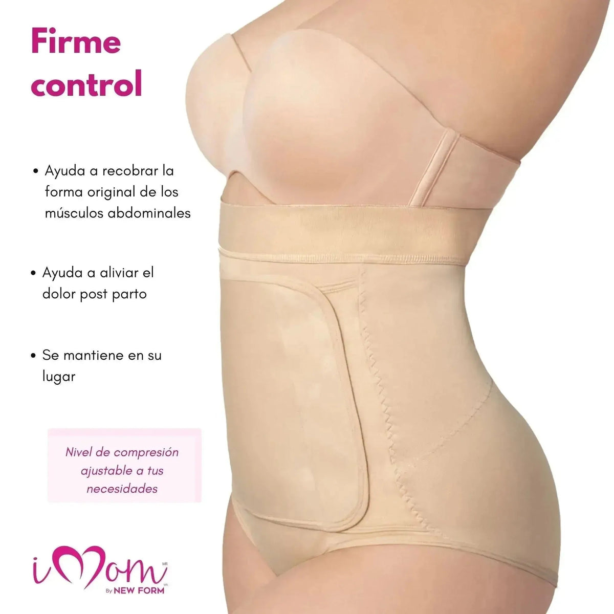 iMom Panty Postparto Alta - Fajasymas