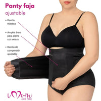 iMom Panty Postparto Alta - Fajasymas