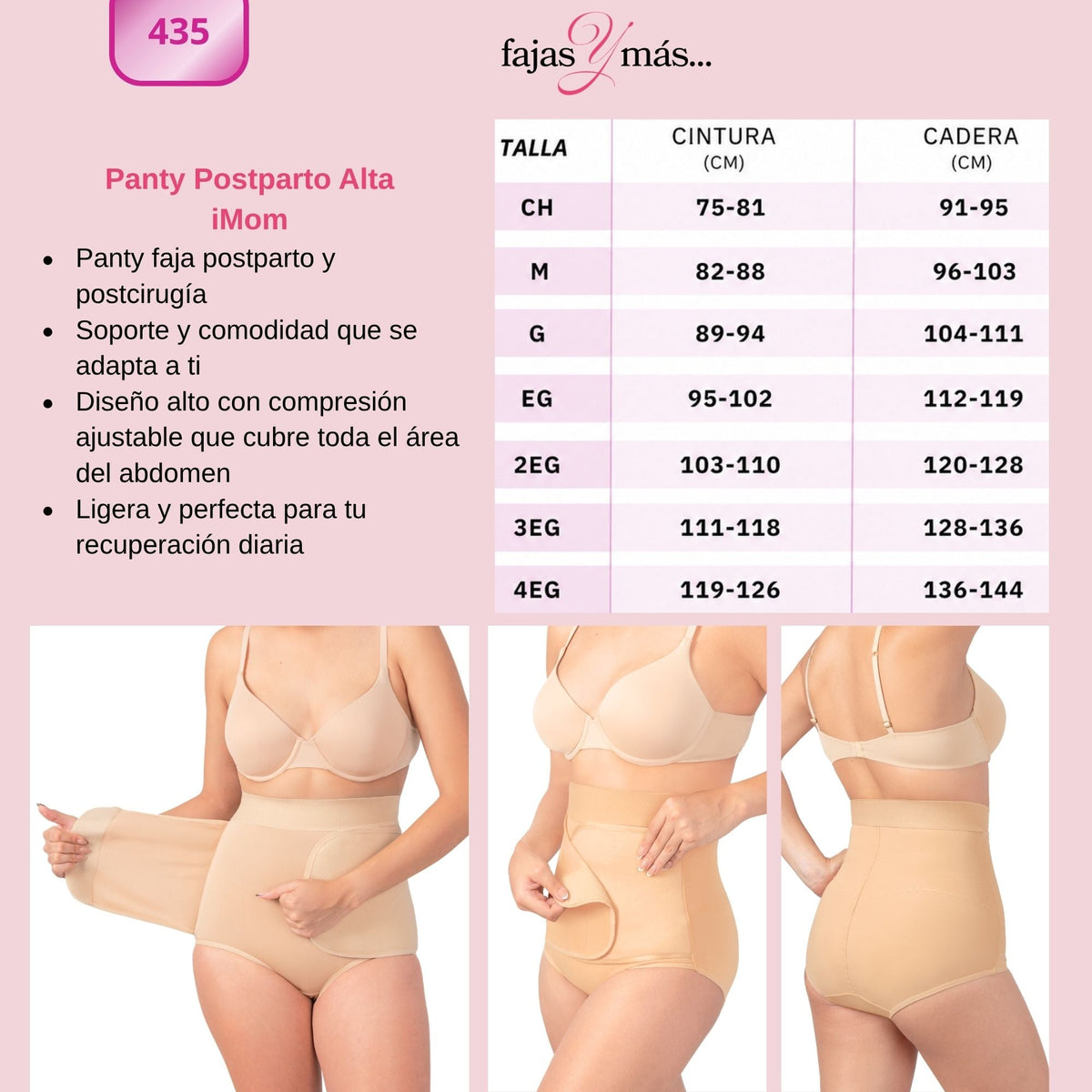 Kit esencial embarazo - Fajasymas