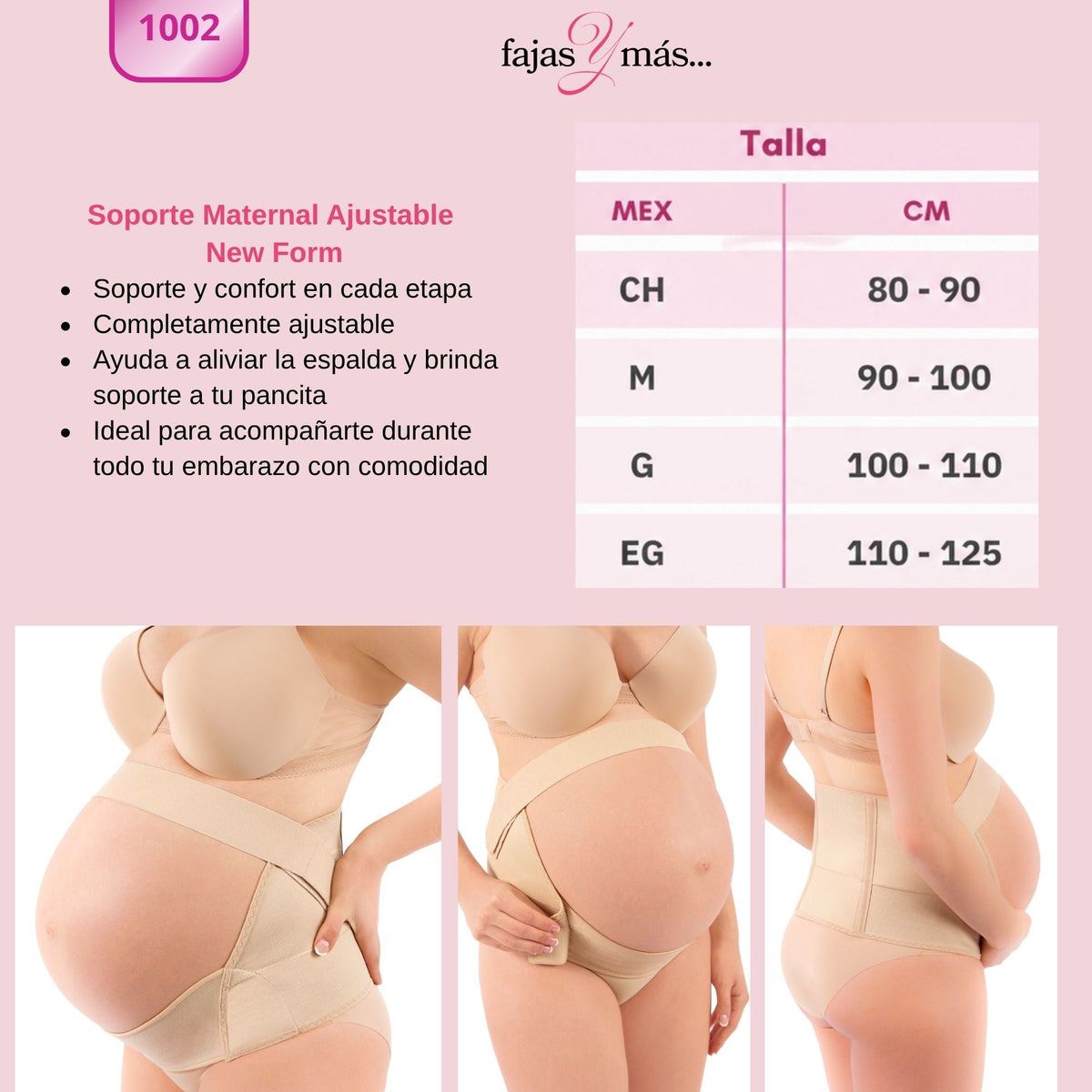 Kit esencial embarazo - Fajasymas