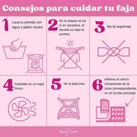 MOTHERFIT - Soporte Maternal Con Tela Multilíneas Con Refuerzos Elásticos. Modelo 107 - Fajasymas