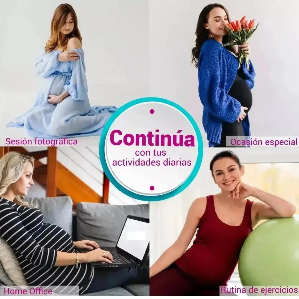 NEW FORM - Banda Maternal Soporte Al Vientre Con Tela Estirable Y Suave. Modelo 9922 - Fajasymas