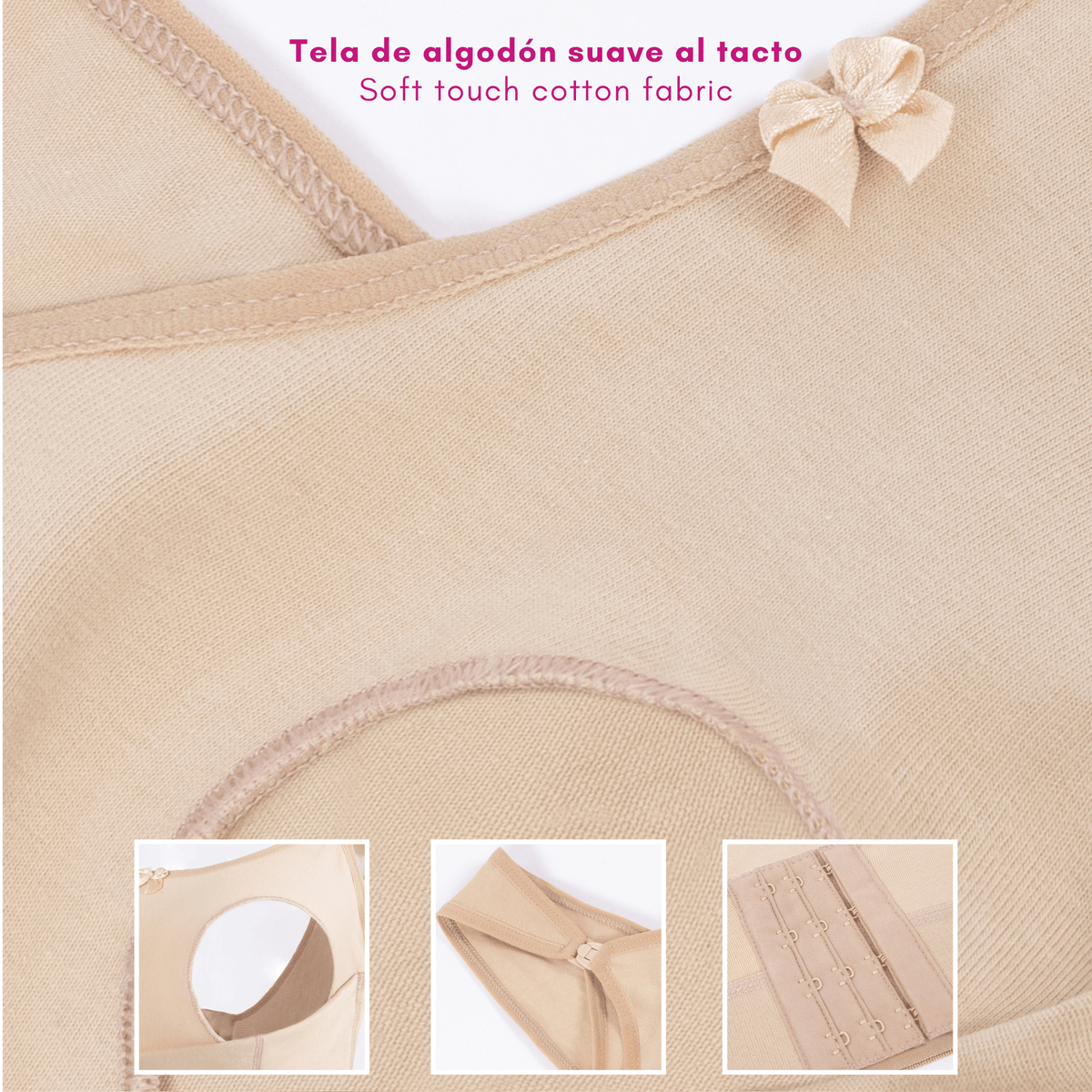 NEW FORM - Bra Maternal De Algodón Suave Con Broches Para La Lactancia. Modelo 9921 - Fajasymas