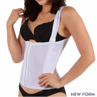NEW FORM - Faja Chaleco Modelador Y Corrector De Postura Blanco. Modelo 1218 - Fajasymas