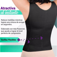 NEW FORM - Faja Chaleco Ultra Control Corrige Postura Y Realza El Busto. Modelo 1219 - Fajasymas