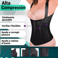 NEW FORM - Faja Chaleco Ultra Control Corrige Postura Y Realza El Busto. Modelo 1219 - Fajasymas