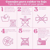 New Form Faja Postparto Y PostCirugia Envolvente Larga Abdomen Completo Color Blanco - Fajasymas