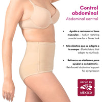 New Form - iMom – Panty Faja Postparto Cesárea Vientre Ajustable - Fajasymas