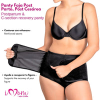 New Form - iMom – Panty Faja Postparto Cesárea Vientre Ajustable - Fajasymas