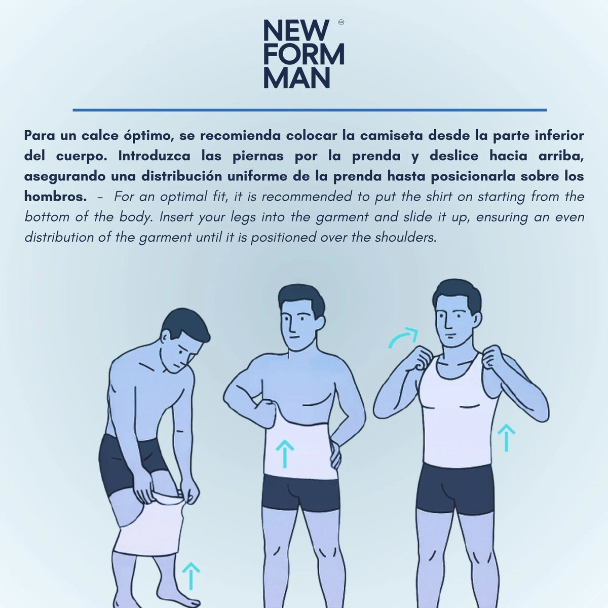 New Form Man – Camiseta Modeladora para Hombre - Fajasymas