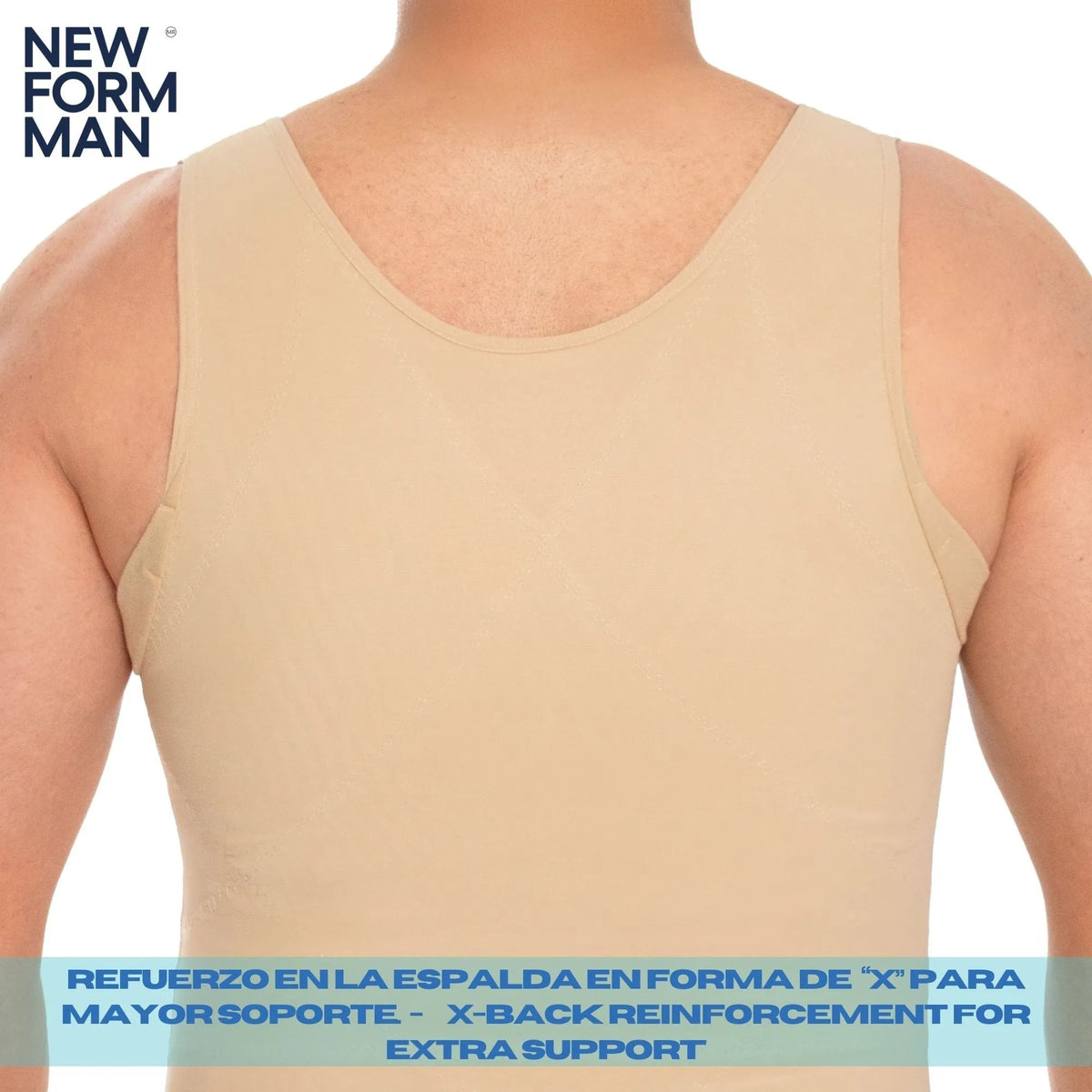 New Form Man – Camiseta Modeladora para Hombre - Fajasymas
