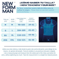 New Form Man – Camiseta Modeladora para Hombre - Fajasymas