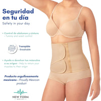 New Form Medical – Faja Ojal Envolvente con Doble Aleta - Fajasymas