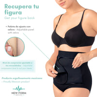NEW FORM MEDICAL - Faja Postparto Alta Ajustable. Modelo 1835 - Fajasymas