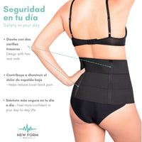 NEW FORM MEDICAL – Faja Postparto Doble Ajuste Corta. Modelo 1801 - Fajasymas