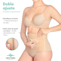 NEW FORM MEDICAL – Faja Postparto Doble Ajuste Corta. Modelo 1801 - Fajasymas