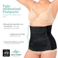 NEW FORM MEDICAL – Faja Postparto Doble Aleta Control de Abdomen. Modelo 1823 - Fajasymas
