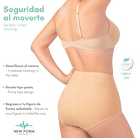 NEW FORM MEDICAL – Panty Postparto Corta Ajustable. Modelo 1810 - Fajasymas