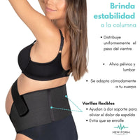 NEW FORM MEDICAL - Soporte Lumbar Maternal. Modelo 1802 - Fajasymas